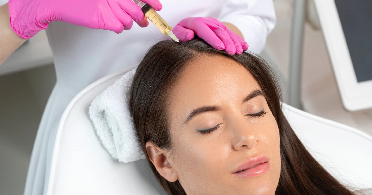Women Receiving PRP Hair Restoration in Linwood, NJ