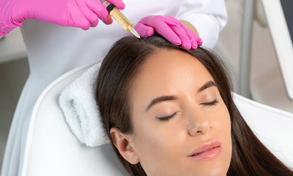 Women Receiving PRP Hair Restoration in Linwood, NJ